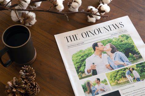The ultimate guide to making a wedding newspaper (with Canva .